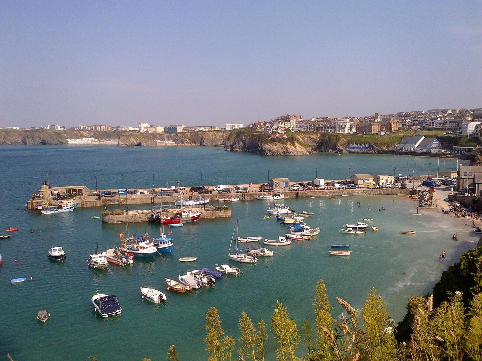 1 Harbour View Lägenhet New Quay Exteriör bild